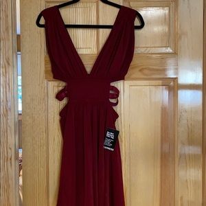 Sexy red dress express